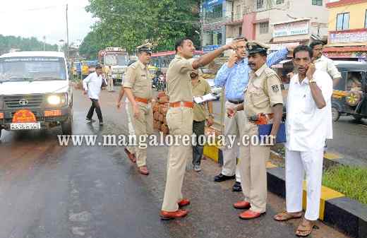 DC AB Ibrahim at BC road